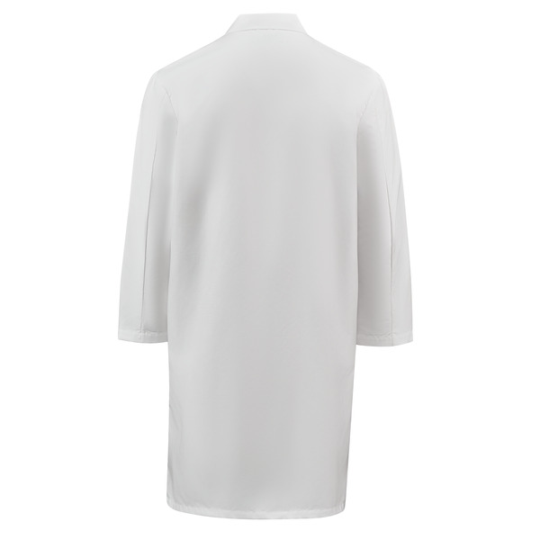 Polyester Butcher Coat with Pockets - Back